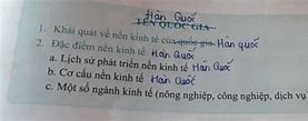 Cơ Cấu Nền Kinh Tế Của Quốc Gia Hàn Quốc