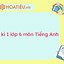 Đề Thi Cuối Học Kì 1 Lớp 6 Môn Tiếng Anh Pdf Download Free