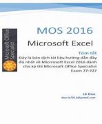 Luyện Thi Mos Excel 2016